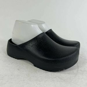 Birkenstock Super-Birki Clog 37 Black Slide work Shoes